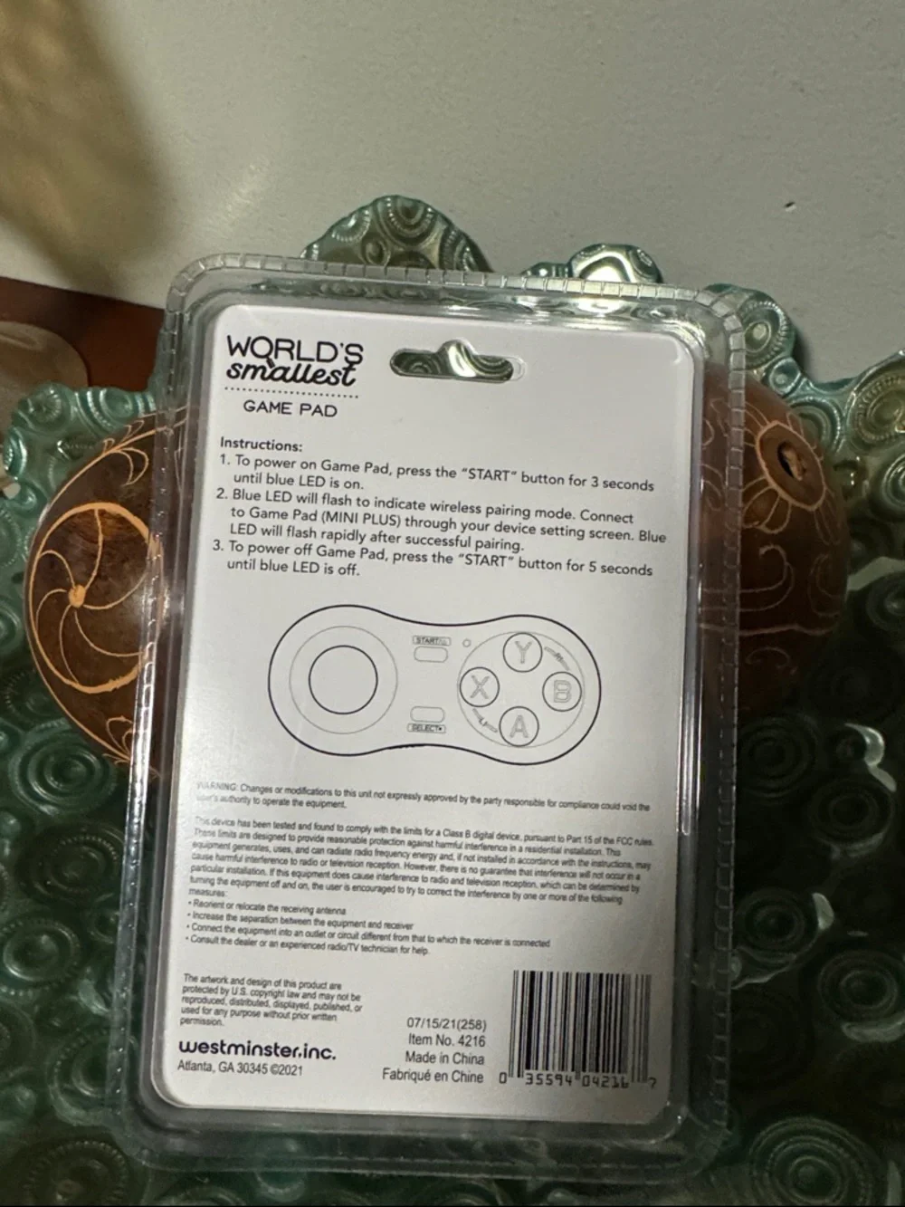 ***2/$15*** Black Wireless Game Controller Keychain
